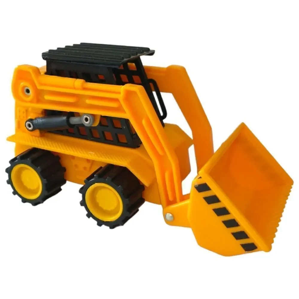 Soma Mighty Wheels Skid Steer Front End Loader Toy Vehicle Construction‎ Vtg 90s